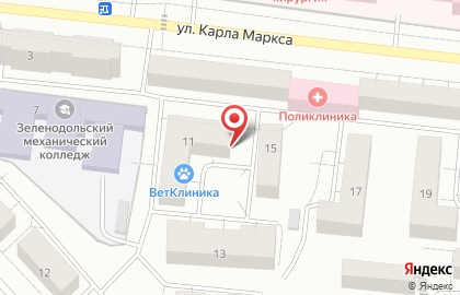 Юридический центр Визит на карте