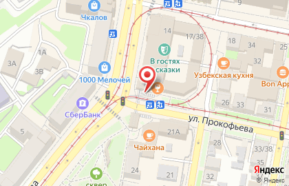 Указатель системы городского ориентирования №6014 по ул.Фильченкова, д.14 р на карте