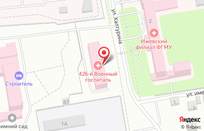 Министерство обороны РФ 426-й Военный госпиталь на карте