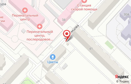 Магазин по продаже фруктов и овощей в Тюмени на карте