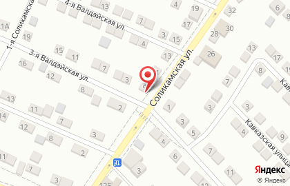 Автомагазин Хорс на Соликамской улице на карте