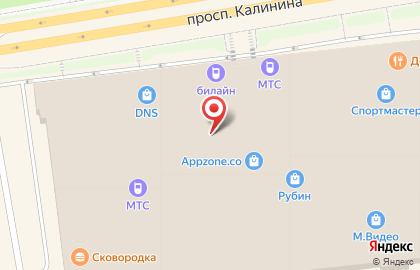 Магазин спортивного питания 2scoop на Калинина на карте
