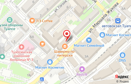 Отделение службы доставки Boxberry на улице Маршала Жукова на карте