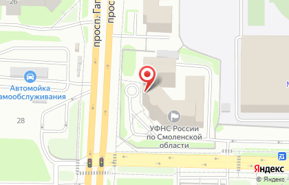 Банкомат СберБанк на проспекте Гагарина, 23в на карте