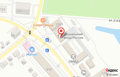 Управление Пенсионного фонда РФ по Семилукскому району Воронежской области на карте