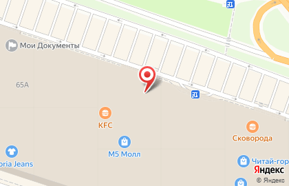 Фирменный салон МегаФон на Московском шоссе, 65а на карте