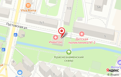 Сервисный центр БИТ на улице Комарова на карте