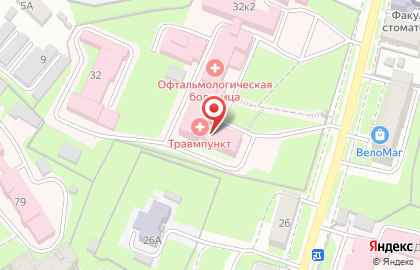 Городские аптеки на Красной улице на карте