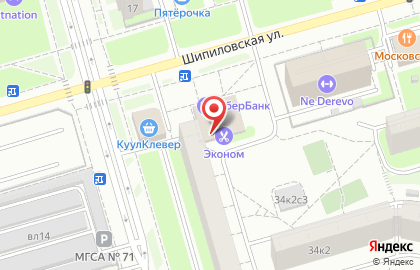 Магазин одежды Элегант Леди Рассказовский трикотаж на Шипиловской улице на карте