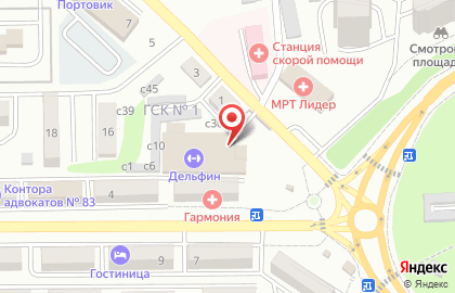 Кафе быстрого питания Kannam chicken на ​Пограничной на карте