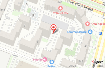 Жилой комплекс Арена в Советском районе на карте