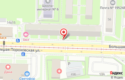 Мастер на Большой Пороховской улице на карте