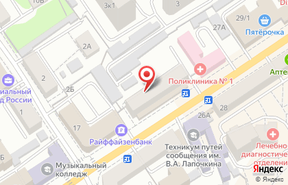 Компания Натяжные потолки ЭВИТА на Московской улице в Железнодорожном районе на карте