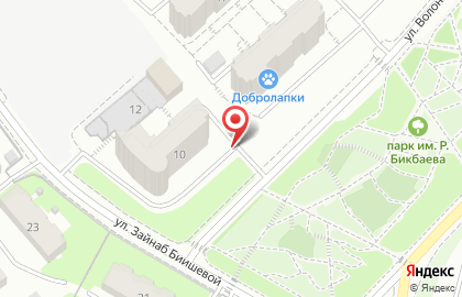 Салон сувениров ЛАПА Башкирский МЁДВЕДЪ на улице Зайнаб Биишевой на карте