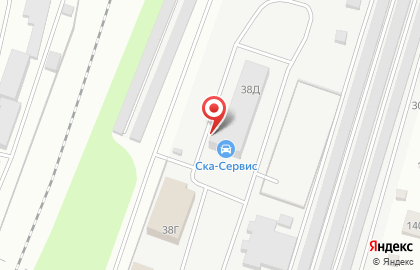 Автосервис СКА-Сервис на улице Правды на карте