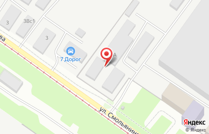 Торгово-производственная компания Смоленский Комбинат Металлопластиковых конструкций в Смоленске на карте