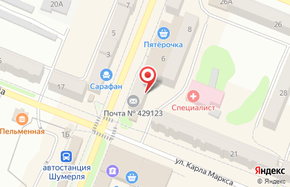 Почта России, АО на Октябрьской улице на карте