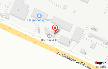 Фирма Анод в Ставрополе на карте