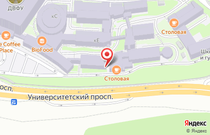 Столовая Сытая перемена на карте