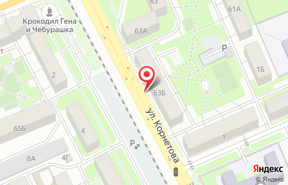 Хозмаг в Кировском районе на карте