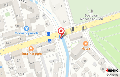 Автомат по продаже чая и кофе в Советском районе на карте