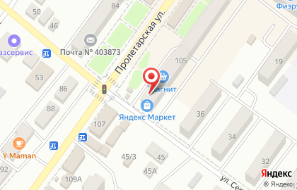 Кондитерский магазин Конфил на Пролетарской улице на карте