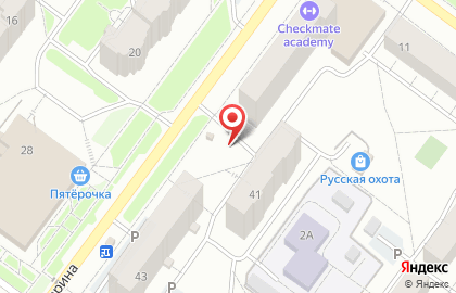 Киоск по продаже питьевой воды Родник здоровья на улице Гагарина на карте