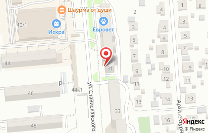 Магазин разливного пива Таверна на улице Станиславского на карте