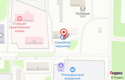 Дискаунтер Семейная корзинка в Петропавловске-Камчатском на карте