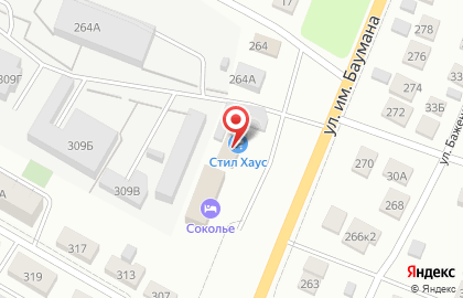 Торговая компания Кирпичный рай в Правобережном районе на карте