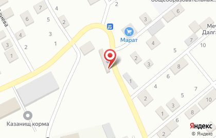 Продуктовый магазин Роса в Махачкале на карте