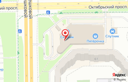 Ночной клуб Засада на улице Терешковой на карте