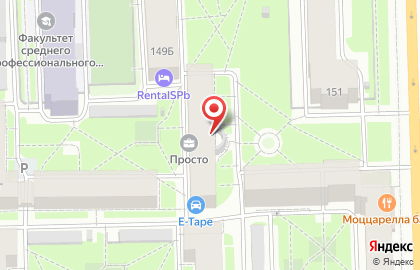 Нептун на Московском проспекте на карте