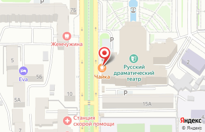 Банкетный зал Чайка на карте