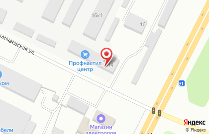 Магазин кровли и фасада Профнастил центр на карте