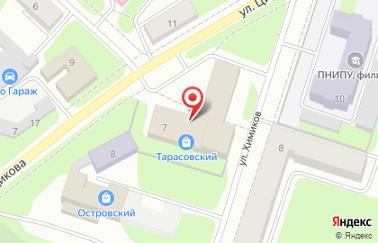 Магазин Планета плитки на улице Химиков на карте