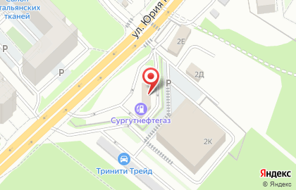 Автомойка СургутНефтеГаз в Ленинградском районе на карте