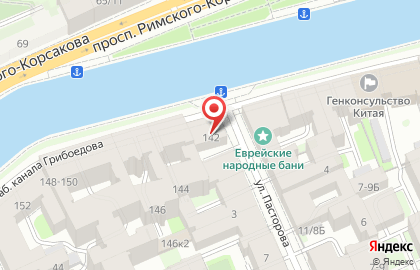 Участковый пункт полиции 1 отдел полиции Управления МВД Адмиралтейского района в Адмиралтейском районе на карте
