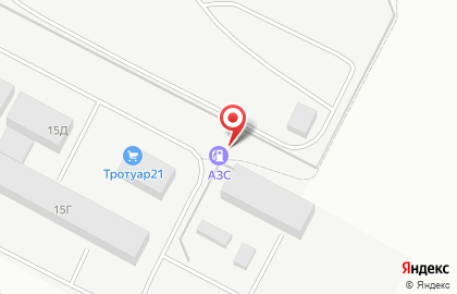 АЗС в Чебоксарах на карте