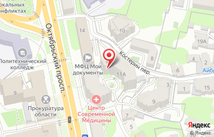 Центральная коллегия адвокатов г. Владимира на улице Малые Ременники на карте