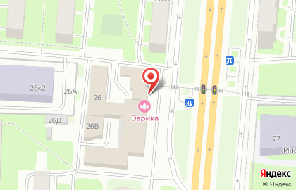 Красногвардейские бани на карте