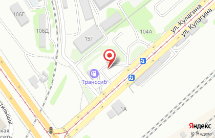 ТрансСиб в Железнодорожном районе на карте