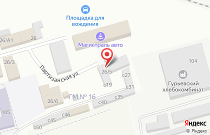 Торгово-производственная компания Торгово-производственная компания на Партизанской улице на карте