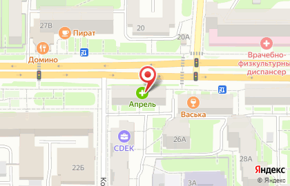 Оптика в Смоленске на карте