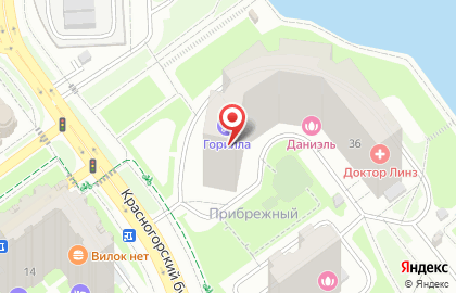 Магазин фруктов и овощей в Москве на карте