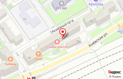 Ломбард Вектор на карте