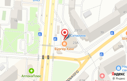 Электронный дискаунтер Ситилинк на проспекте Космонавтов на карте