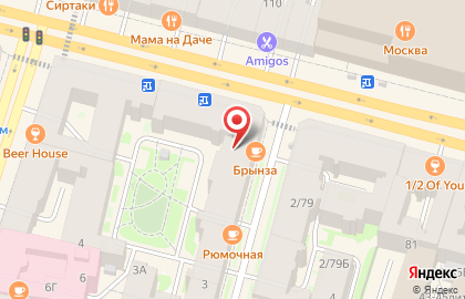 CARNABY на Невском проспекте на карте