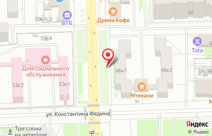 Многопрофильный магазин на Парковой 9-й, 66 ст6 на карте