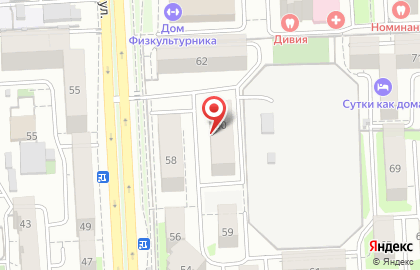 Сервисный центр №1 на Восточно-Кругликовской улице, 60 на карте